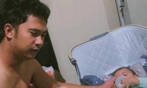 Jealous Dog Begs For Baby's Pets