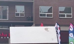 Man and Cat Escape Apartment Fire