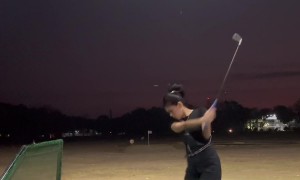 Golf Club Goes Flying