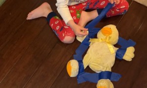 Dad Stumbles Upon Son Interrogating His Toys