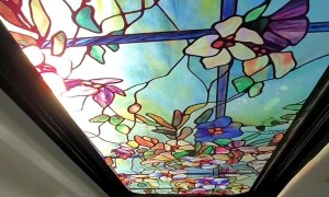Beautiful Stained-Glass Moonroof