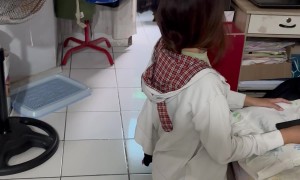 Puppy Overjoyed at Human's Return