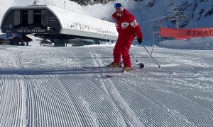Skier's Freestyle Fail