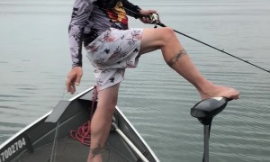 Fisherman's Phone Improbably Tumbles Into the Drink