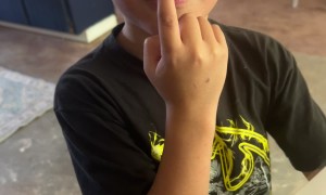 Mom's Son Calls Out Her Mustache