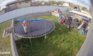 3 Year Old Plays With Orbeez Blaster