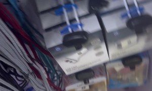 Family Shelters From Houston Tornado