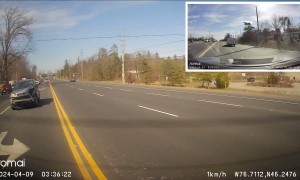 Rear End Collision Captured on Dashcam