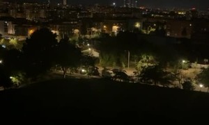 Early Morning Meteor Over Madrid