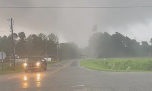 Tornado in Columbus County, North Carolina