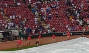Tarp Runner Gets Caught Under Tarp