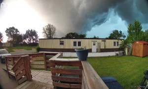 Tornado in Milan, Illinois