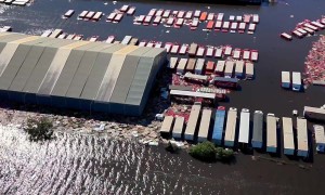Coca-Cola Factory Floods in Brazil