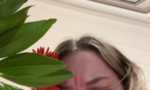 Woman Learns Firsthand About Juice Fermentation