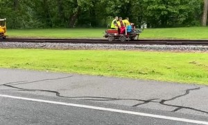 Railroad Speeder Parade