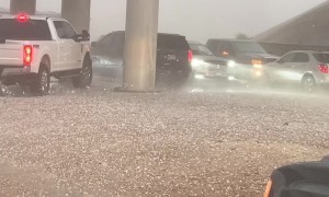 Hiding Under Bridge During Tornado Warning