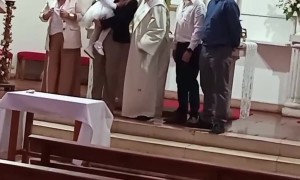 Priest Falls in Church