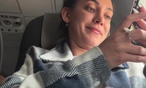 Girl Has a Panic Attack On An Airplane