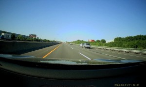 Dump Truck Crashes Through Barrier On NJ Turnpike