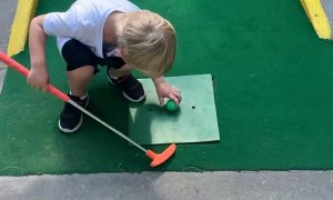 Casually Crazy Miniature Golf Hole-In-One