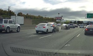 Distracted Driver Brakes Too Late