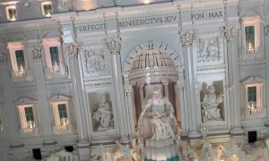 Trevi Fountain Rendered In Lego Bricks