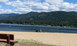 Waterspout Startles Beachgoers
