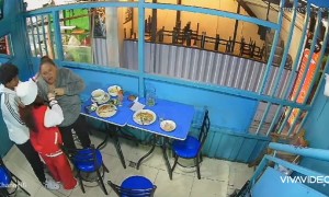 Choking Woman Saved By Worker