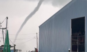 Boaters Witness Waterspout Form in Crystal River, Florida