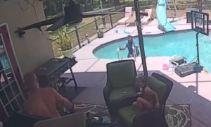 Amazon Delivery Driver Beats The Heat