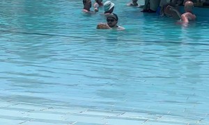 Sinking Man Fails To Save Drinks