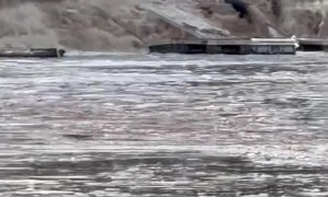 Flooding Destroys Homes on McCook Lake in South Dakota