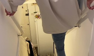 Navigating Freshly Painted Stairs