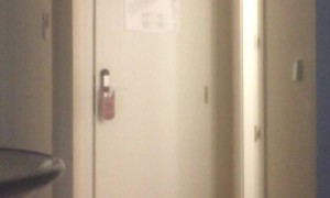 Hotel Worker Caught on Cam Sniffing Guest's Panties