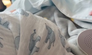 Boy Says 'Hey Baby' To New Brother