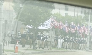 'Patriot Front' Marches in Downtown Nashville