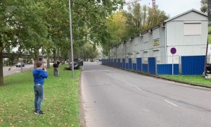 Failed Stunt Slams Car Into Tree