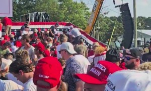 Immediate Aftermath Of Shooter At Political Rally