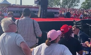 Trump Rally Shooting Recorded From Behind Stage