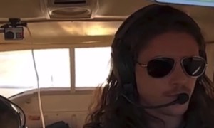 Son's Reaction To First Take Off