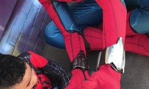 Spider Cast Member Chats With Young Autistic Fan About Web Shooters