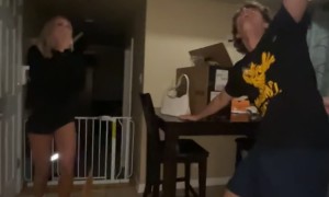 Guy Gives His Friend Too Much Lift