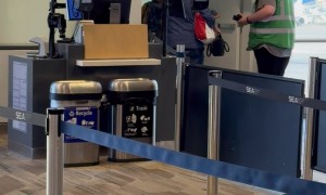 Drama at Airport Gate