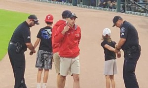 Two Kids Handcuffed At Baseball Game