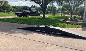 Kid Faceplants Biking Over Ramp