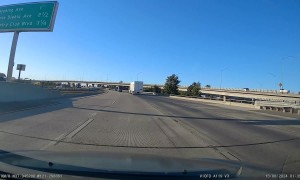 Racing And Road Raging And Smashing Signs