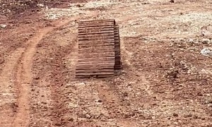 Runaway Excavator Track