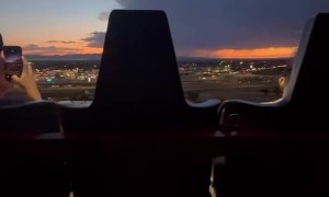 Girl Passes Out on a Roller Coaster