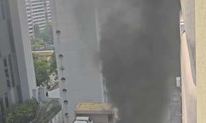 Cars Parked in Storage Go Up in Flames