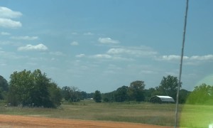 Large Dust Devil Filmed Up Close